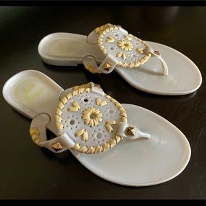 Jack Rogers girls jelly sandals size 12